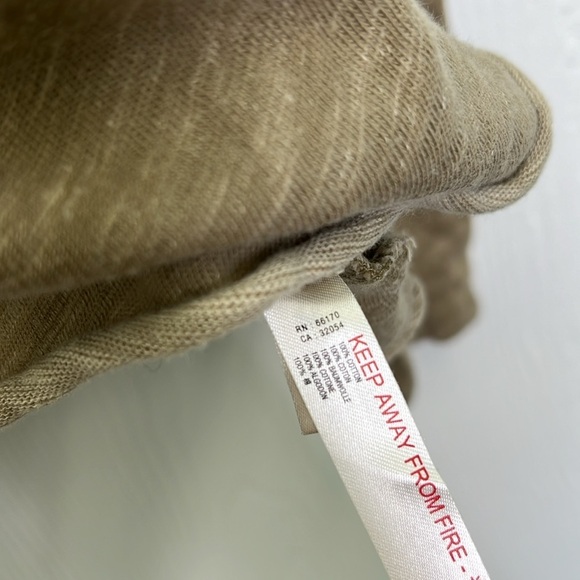 Free People Beach - Cocoon Green Cowl Neck Pullover Long Sleeve Sweater SZ XS/SM - Picture 9 of 13